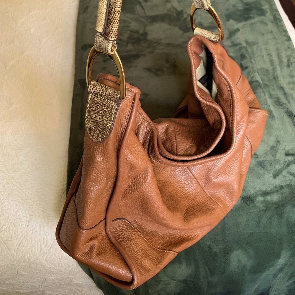 GILI Brown Leather Handbag